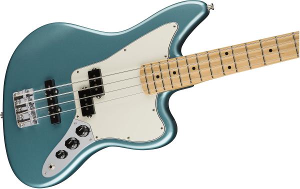 Solid body electric bass Fender Player Jaguar Bass (MEX, MN) - tidepool