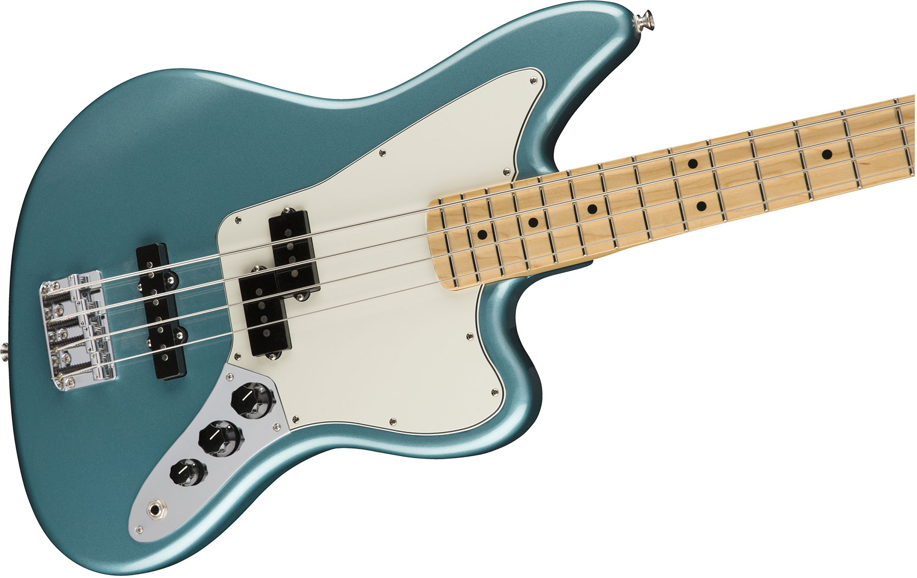 Fender Jaguar Bass Player Mex Mn - Tidepool - Solid body electric bass - Variation 2