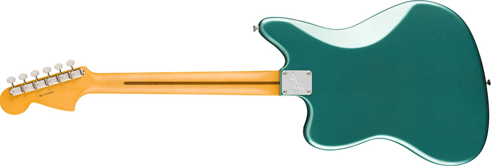 Fender Jaguar Classic American Pro Usa Shsc 2s Trem Rw - Faded Sherwood Green Metallic - Retro rock electric guitar - Variation 1