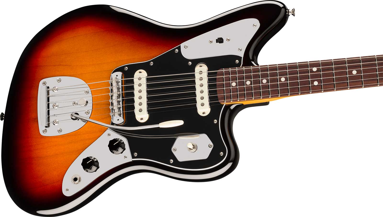 Fender Jaguar Classic American Pro Usa Shsc 2s Trem Rw - 3-color Sunburst - Retro rock electric guitar - Variation 2