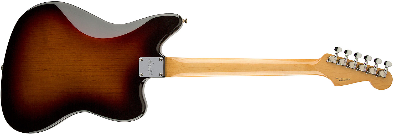 Fender Kurt Cobain Jaguar Lh Gaucher Mex Hh Trem Rw - 3-color Sunburst - Left-handed electric guitar - Variation 1