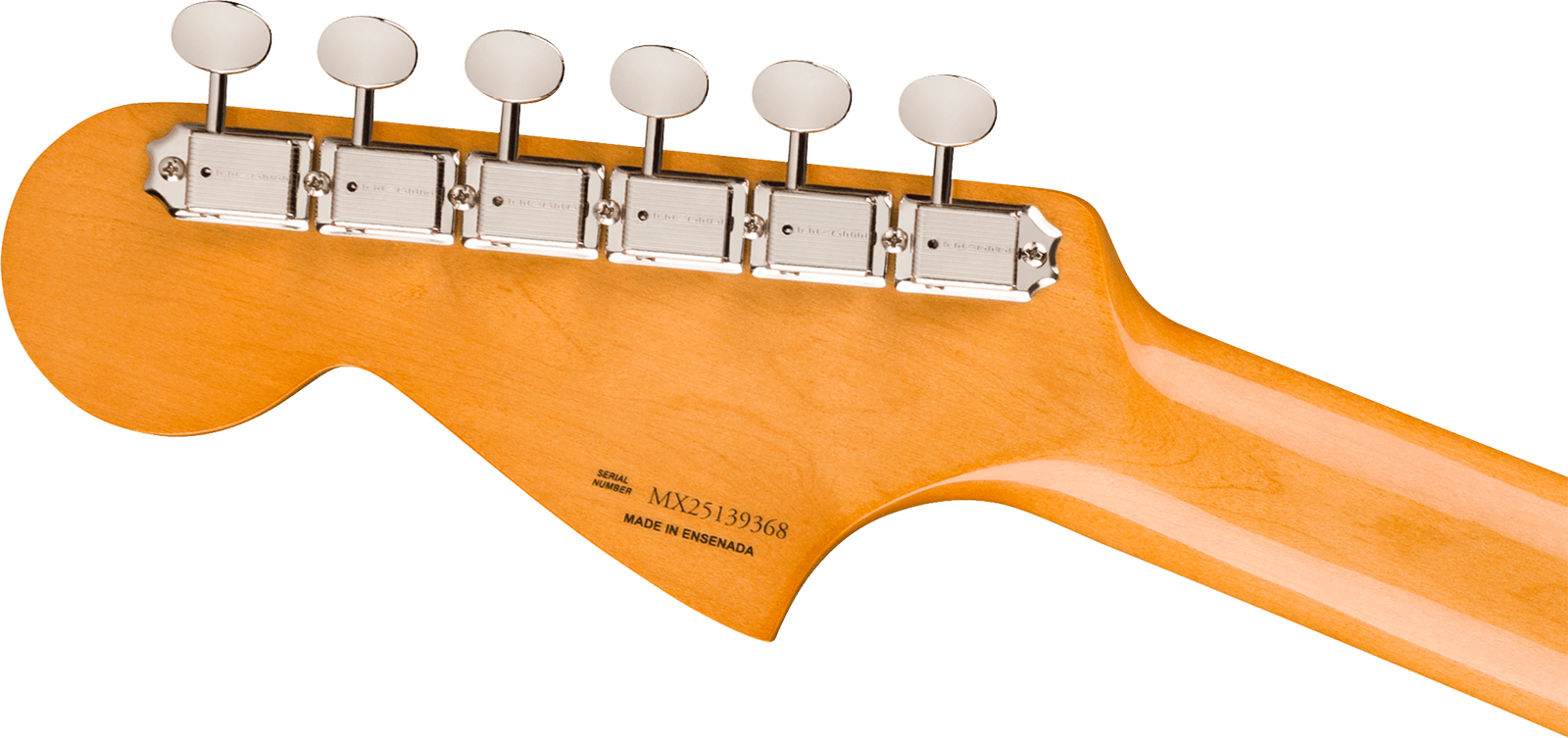 Fender Jaguar Mid 60s Vintera 3 Shsc Mex 2s Trem Rw - Shell Pink - Retro rock electric guitar - Variation 3