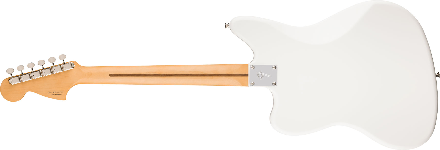 Fender Jaguar Player Ii Mex 2s Trem Rw - Polar White - Retro rock electric guitar - Variation 1