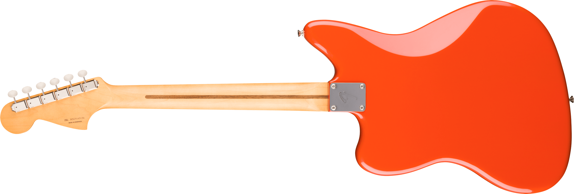 Fender Jaguar Player Ii Mex Trem 2s Rw - Rallye Orange - Retro rock electric guitar - Variation 1
