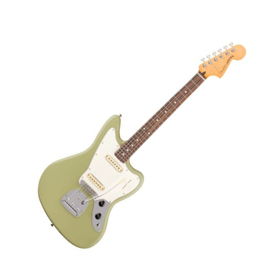Fender Jaguar Player Ii Mex Trem 2s Rw - Birch Green - Retro rock electric guitar - Variation 1
