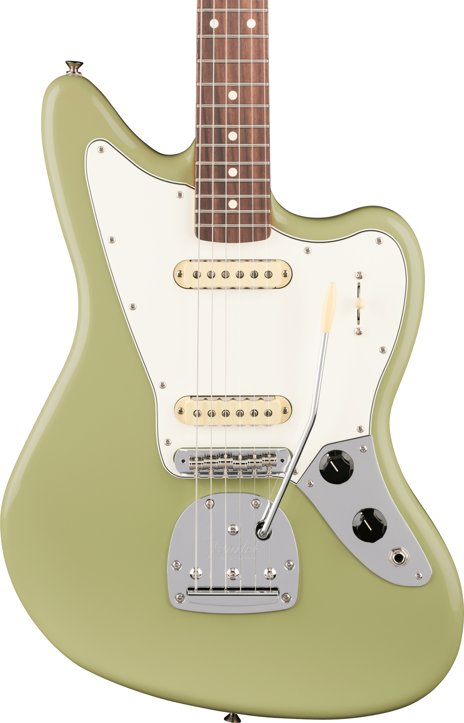 Fender Jaguar Player Ii Mex Trem 2s Rw - Birch Green - Retro rock electric guitar - Variation 2