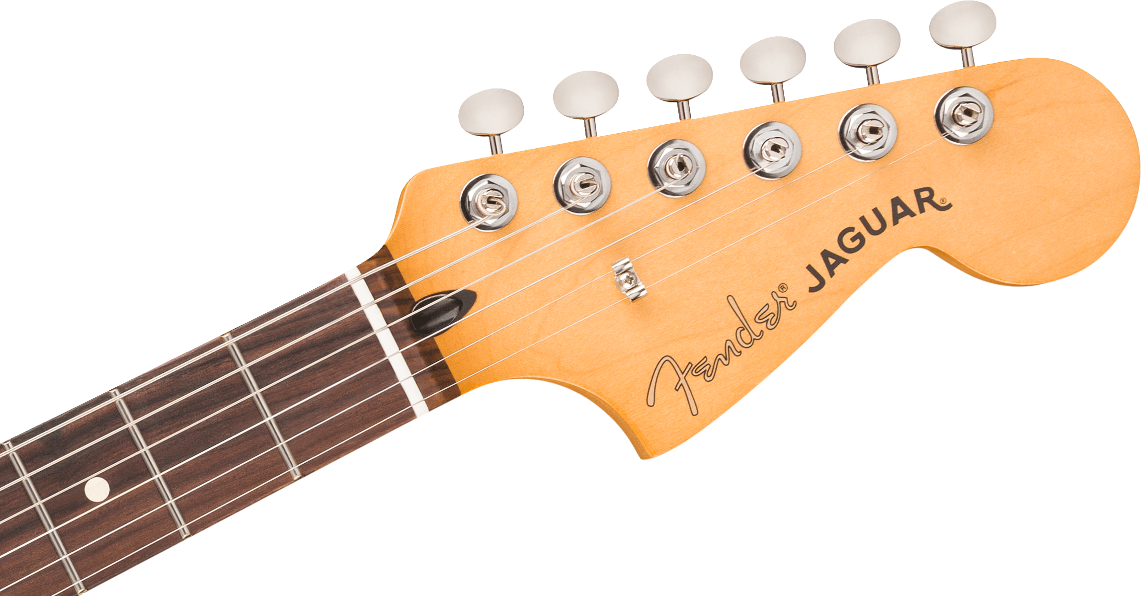 Fender Jaguar Player Ii Mex Trem 2s Rw - Rallye Orange - Retro rock electric guitar - Variation 3