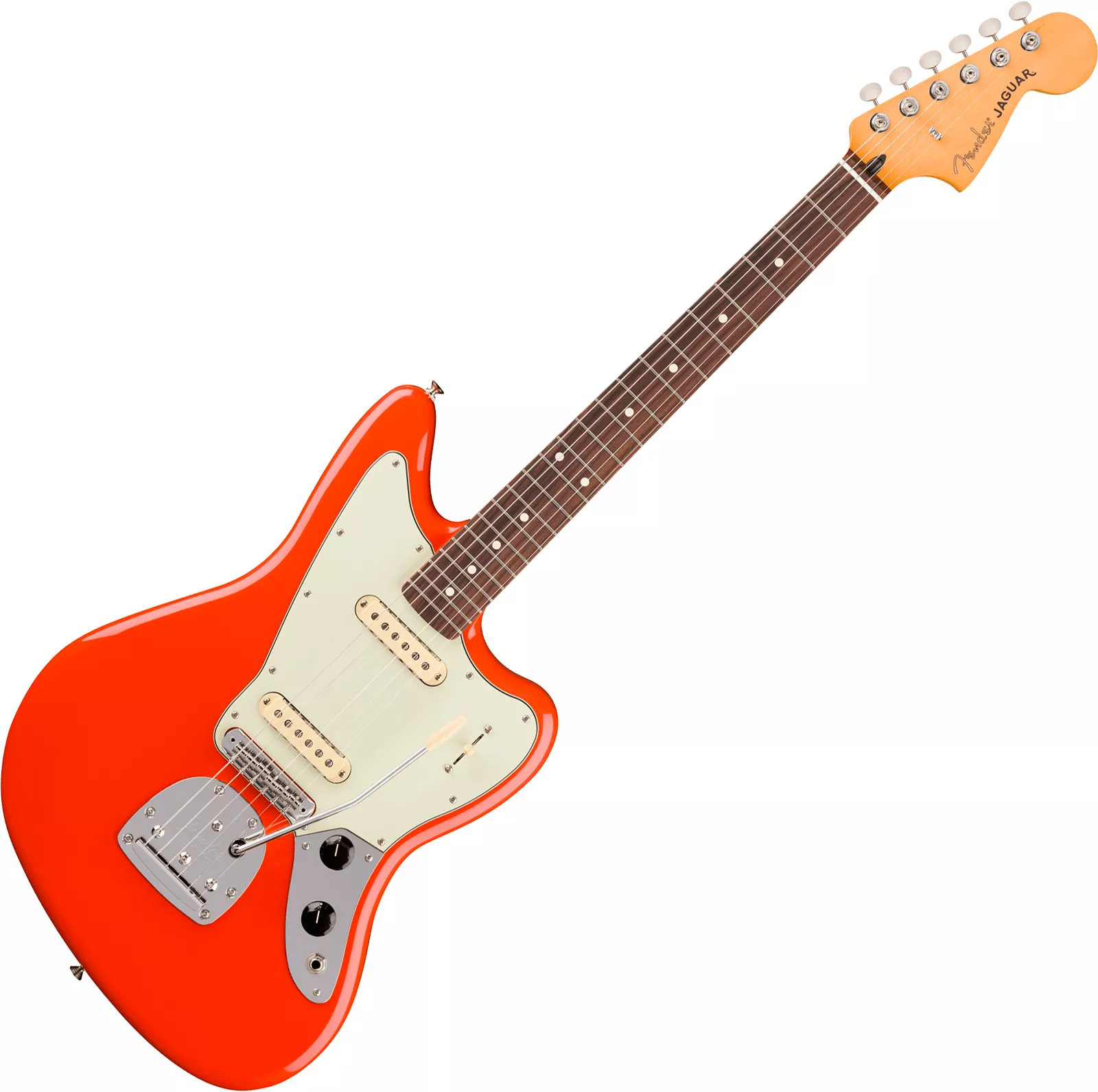 Fender Player Jaguar II (MEX, RW) - rallye orange Retro rock