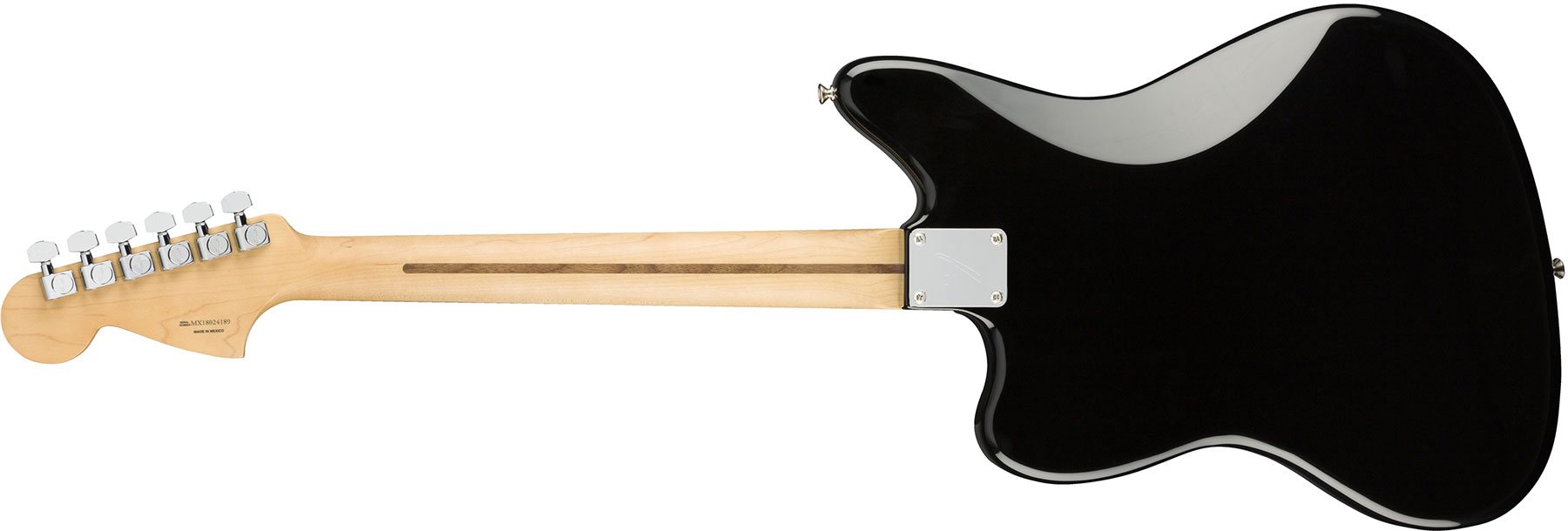 Fender Jaguar Player Mex Hs Pf - Black - Retro rock electric guitar - Variation 1