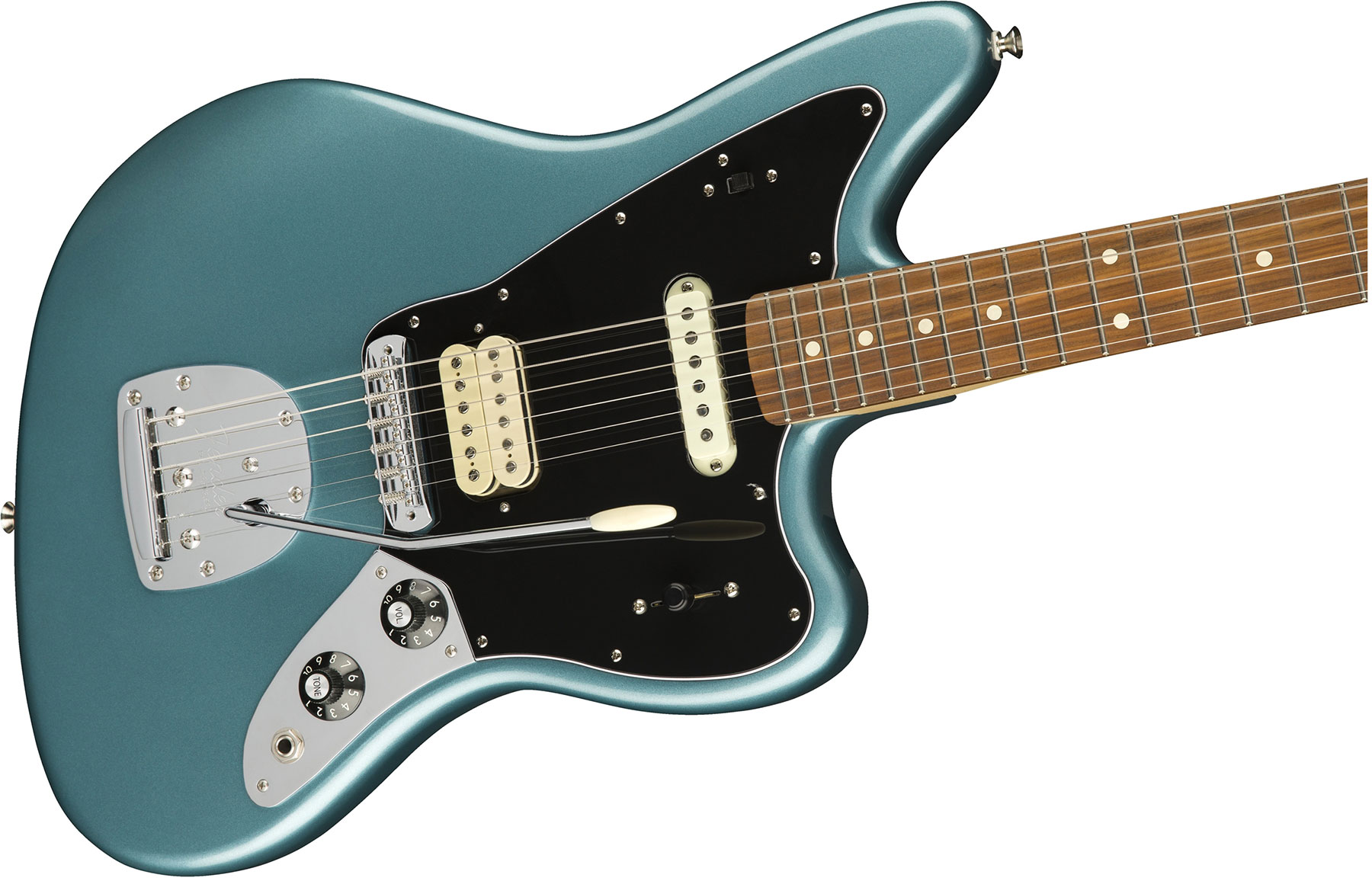 Fender Jaguar Player Mex Hs Trem Pf - Tidepool - Retro rock electric guitar - Variation 2
