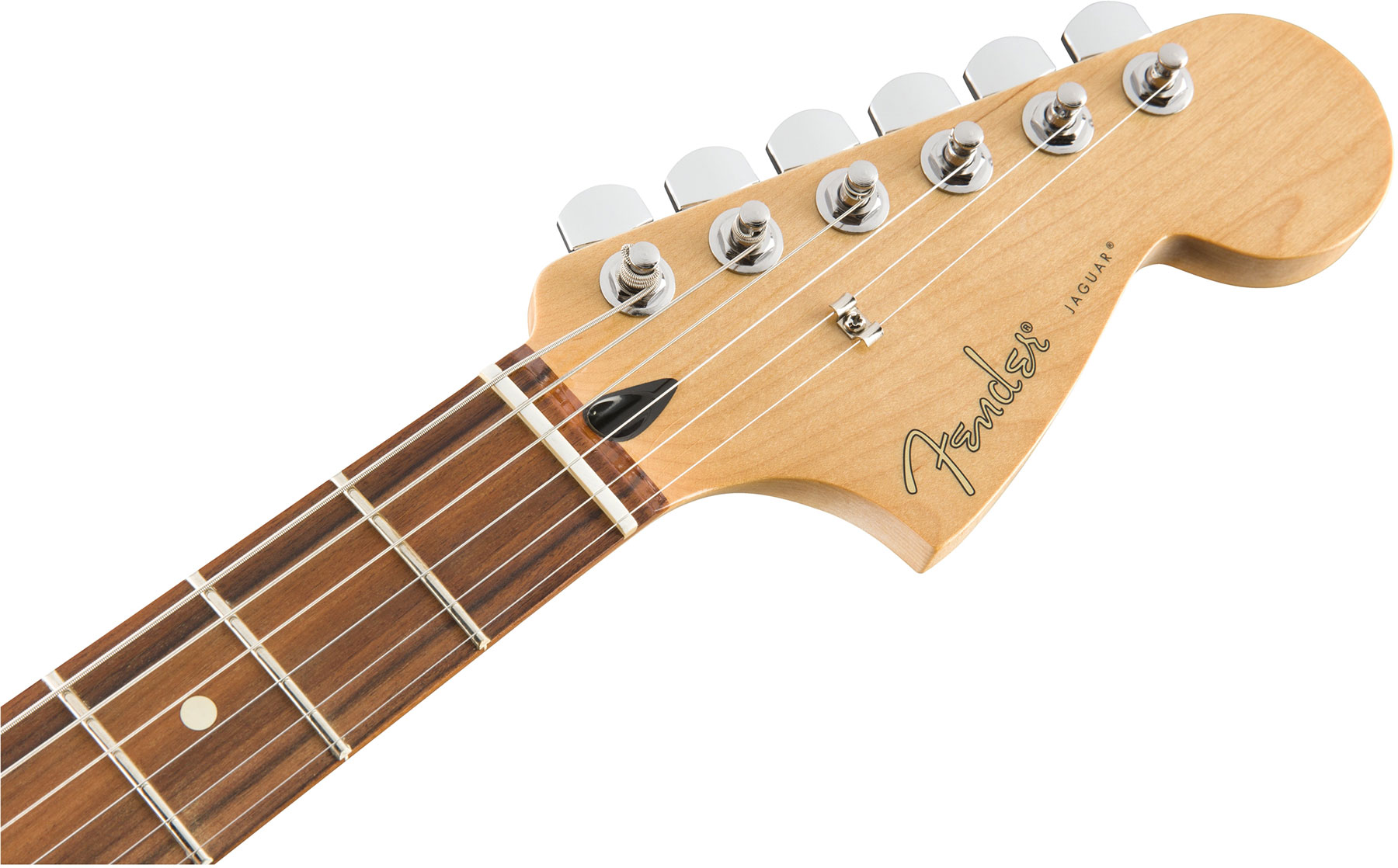 Fender Jaguar Player Mex Hs Pf - Black - Retro rock electric guitar - Variation 3