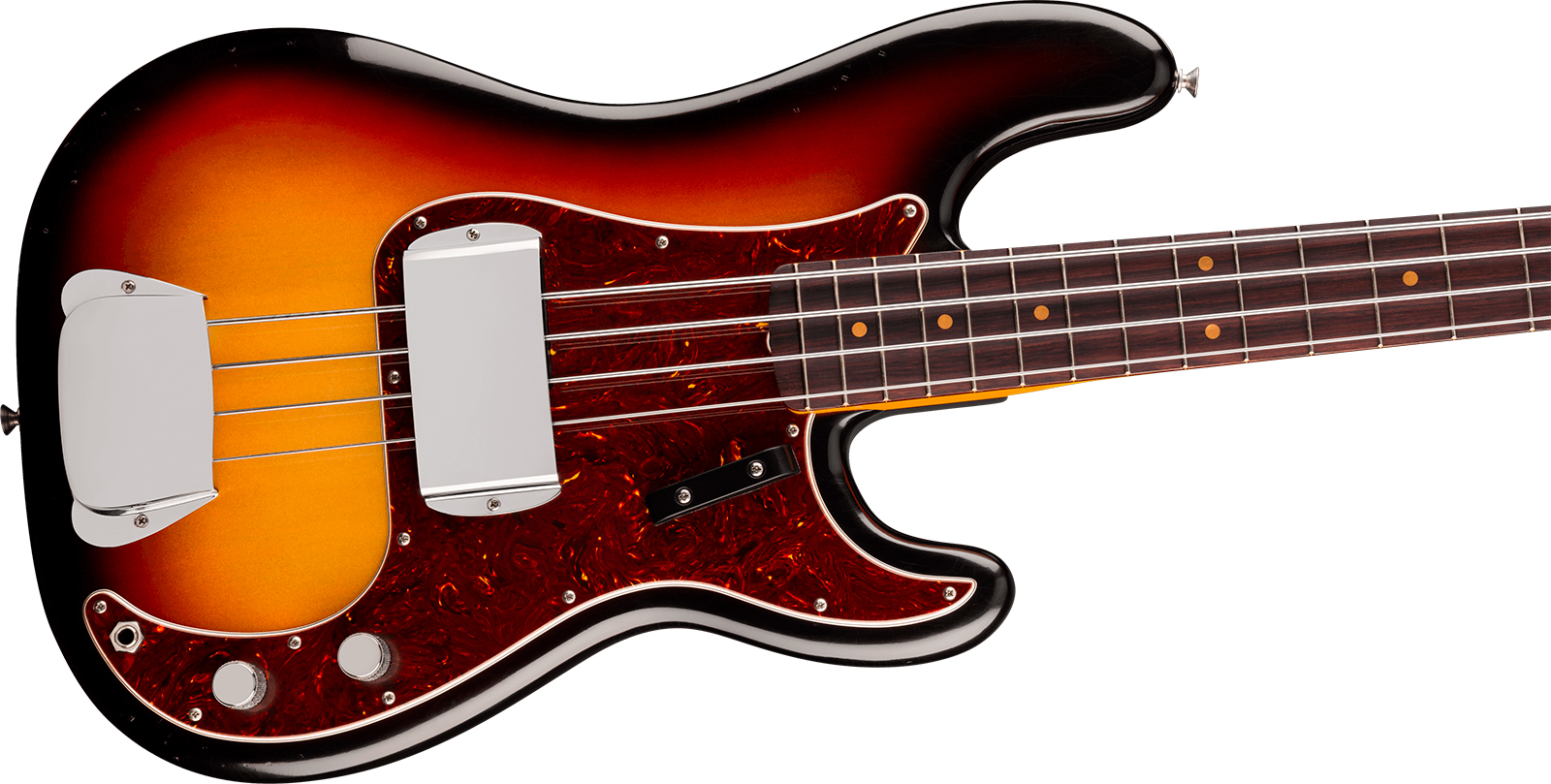 Fender James Jamerson Precision Bass 1962 Signature Usa Rw - Heirloom 3-color Sunburst - Solid body electric bass - Variation 2
