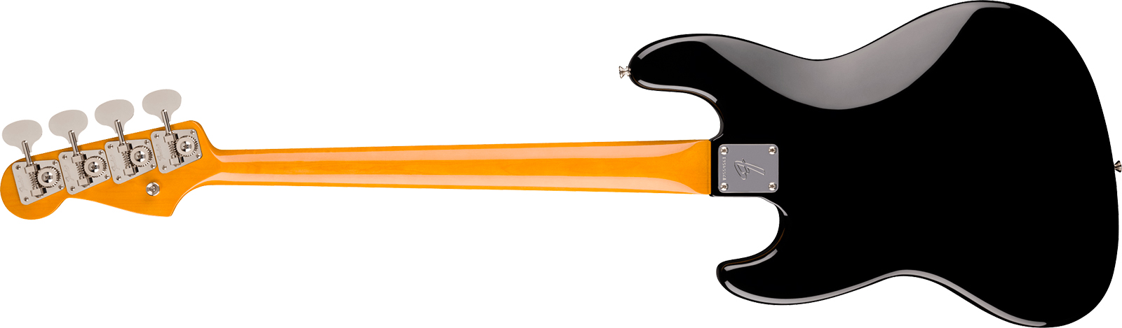 Fender Jazz Bass 1966 American Vintage Ii Ltd Usa Rw - Black - Solid body electric bass - Variation 1