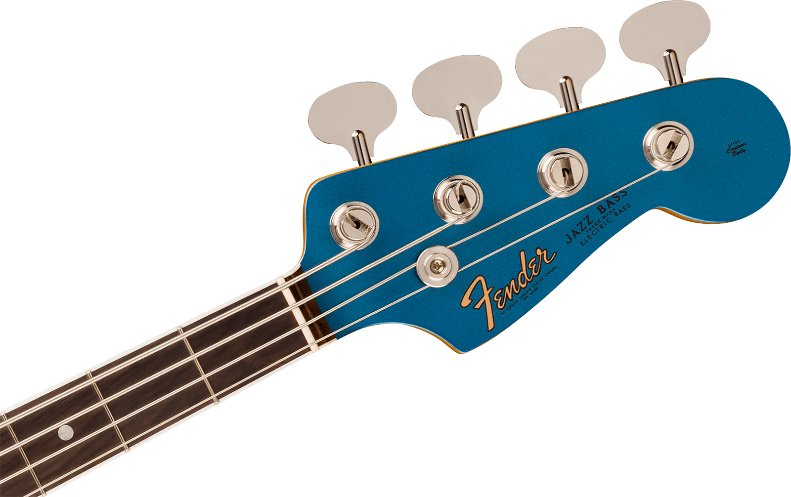 Fender Jazz Bass 1966 American Vintage Ii Usa Rw - Lake Placid Blue - Solid body electric bass - Variation 2