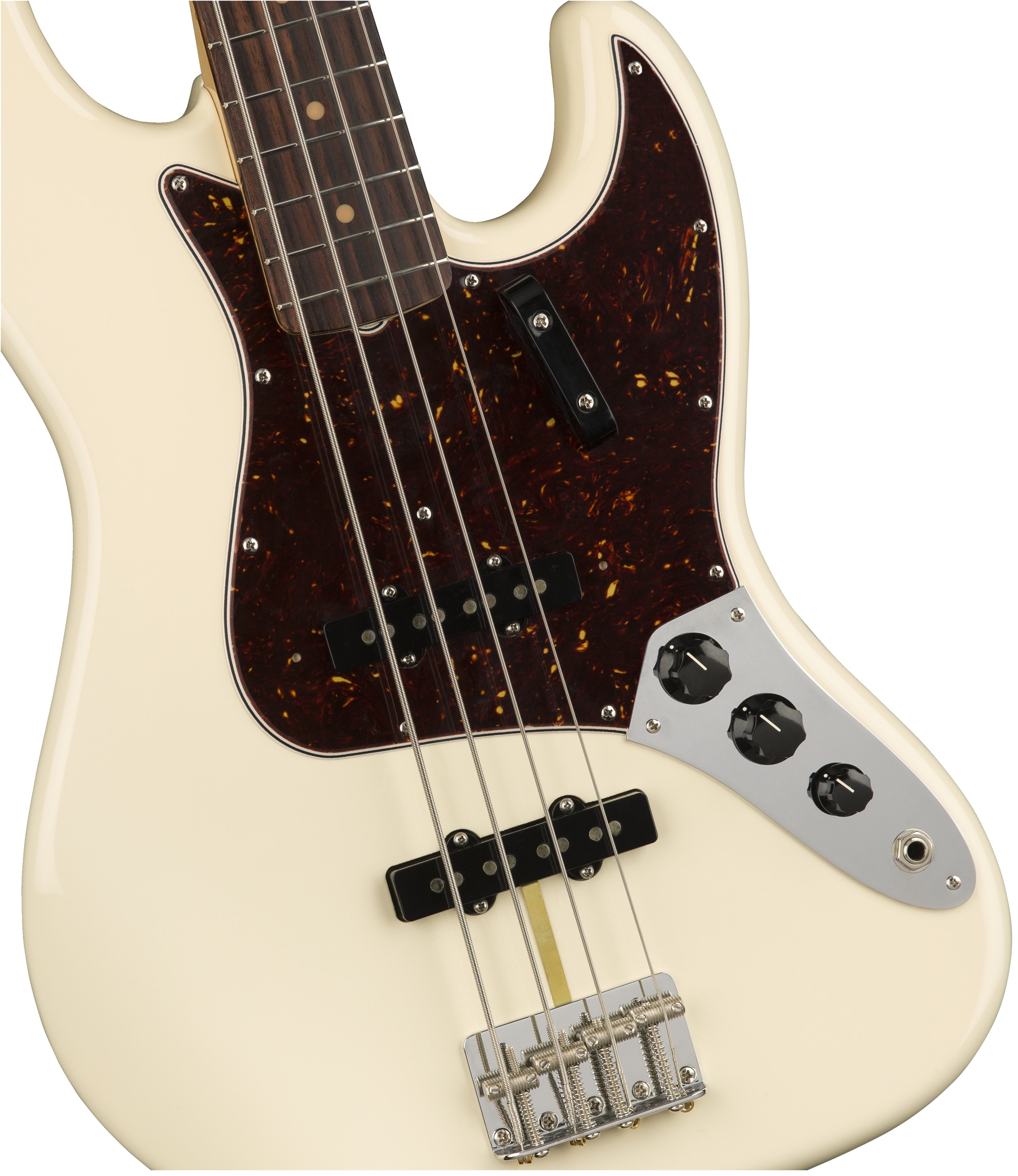 Fender Jazz Bass '60s American Original Usa Rw - Olympic White - Solid body electric bass - Variation 1