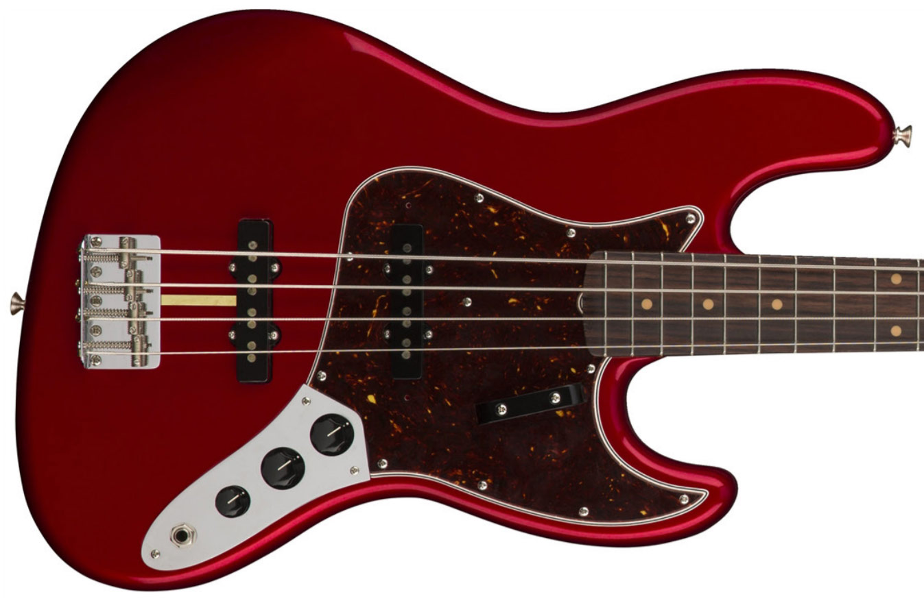 Fender Jazz Bass '60s American Original Usa Rw - Candy Apple Red - Solid body electric bass - Variation 1