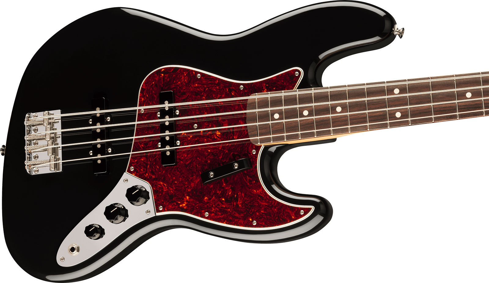 Fender Vintera II '60s Jazz Bass (MEX, RW) - black Solid body