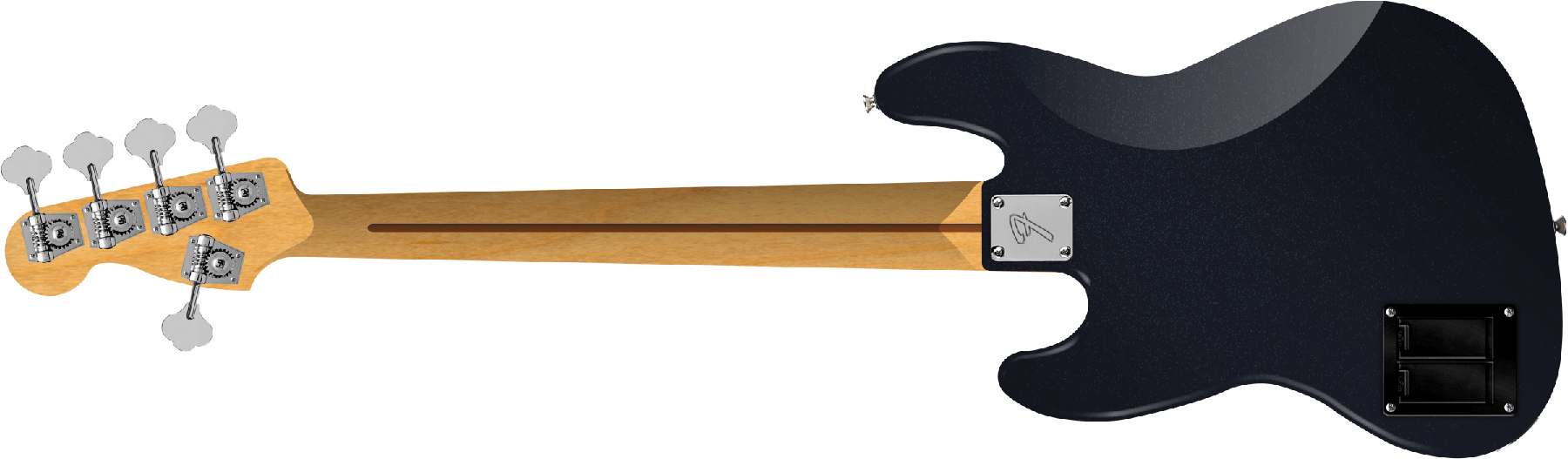 Fender Jazz Bass Active V Player Ii Modified Mex 5c Mn - Dusk - Solid body electric bass - Variation 1