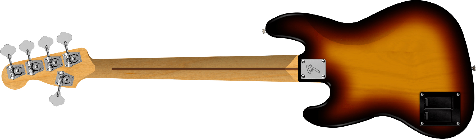 Fender Jazz Bass Active V Player Ii Modified Mex 5c Rw - 3-color Sunburst - Solid body electric bass - Variation 1