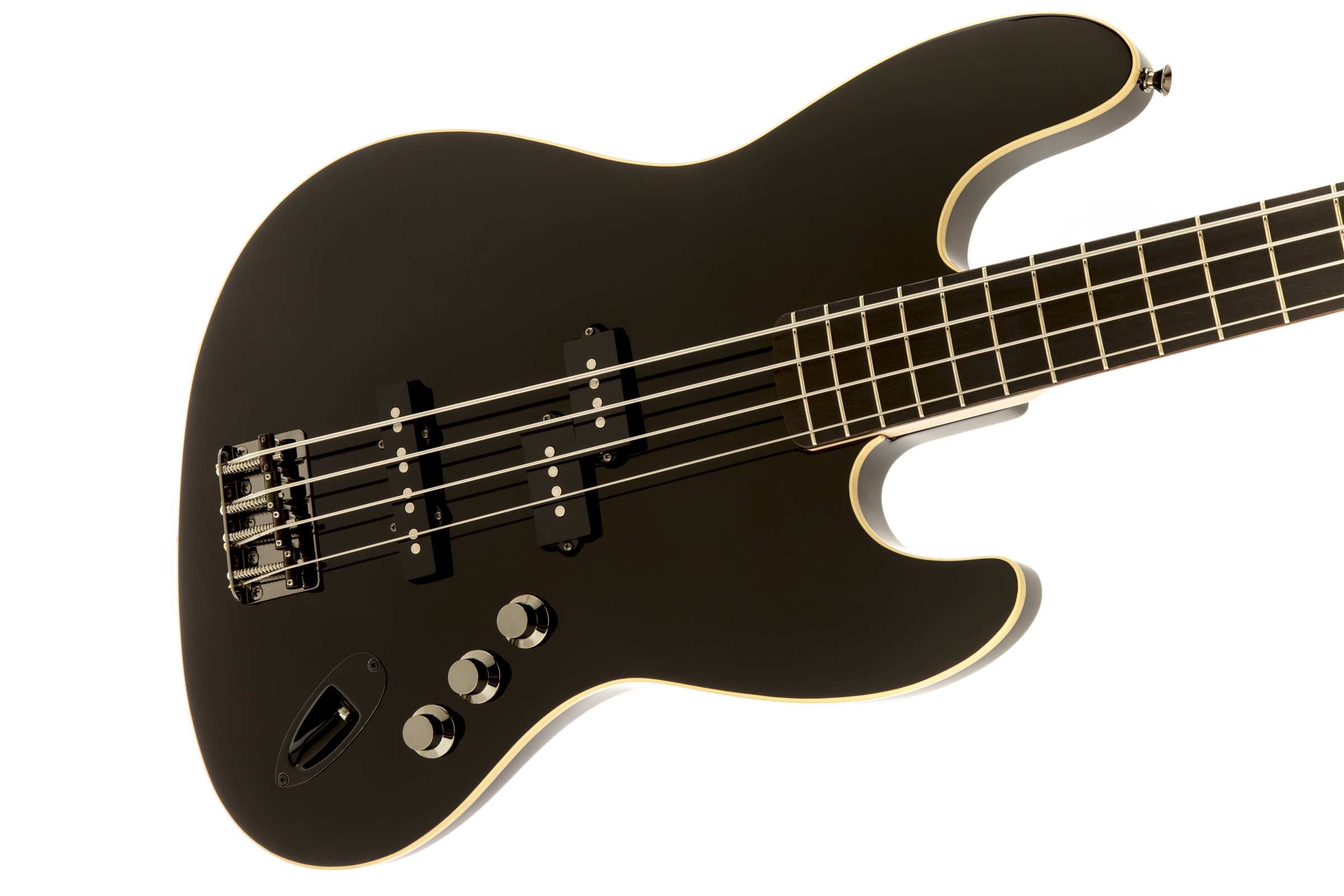 Fender Deluxe Jazz Bass Aerodyne (JAP, RW) black Solid body electric