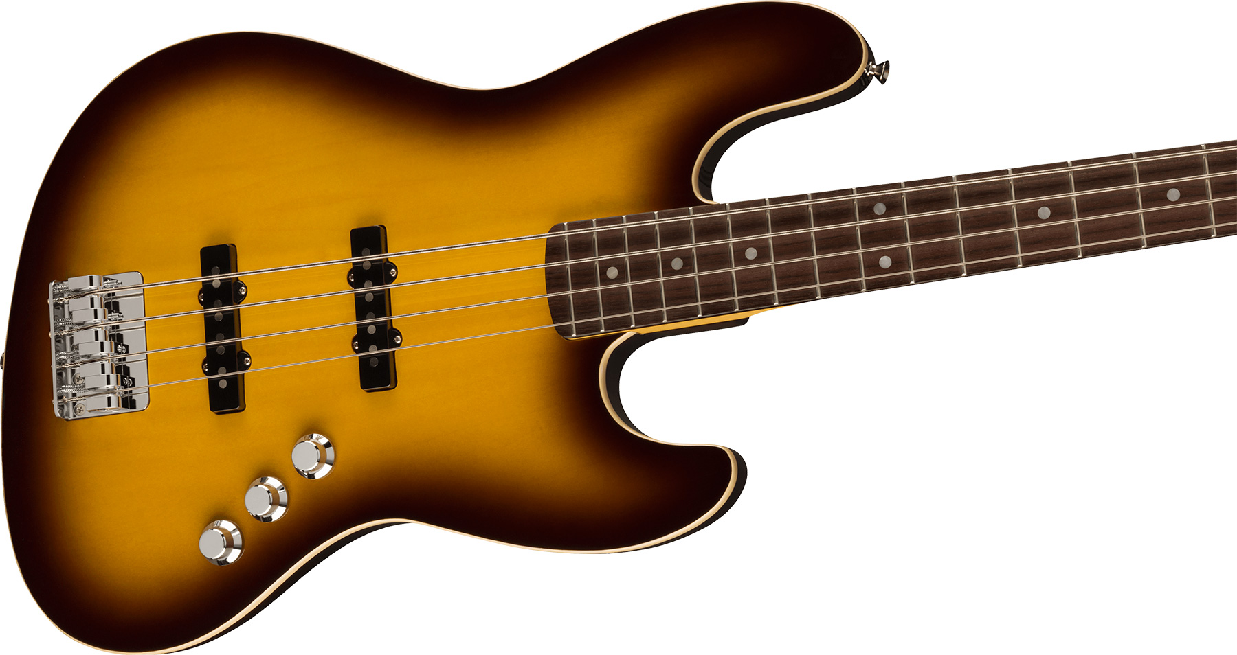 Fender Jazz Bass Aerodyne Special Jap Rw - Chocolate Burst - Solid body electric bass - Variation 2