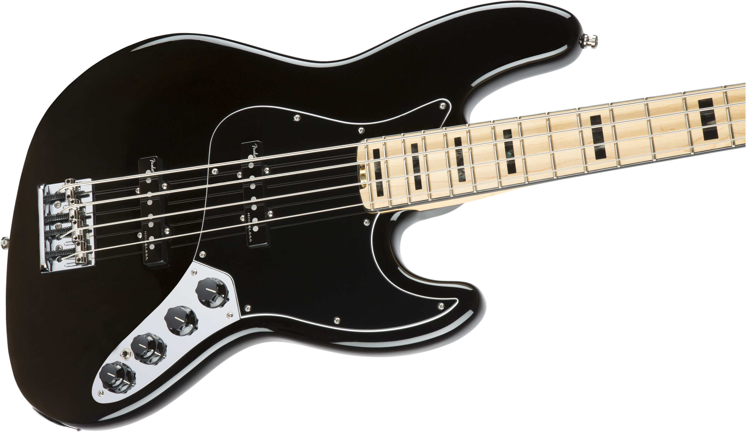 Fender Jazz Bass American Elite 2016 (usa, Mn) - Black - Solid body electric bass - Variation 2