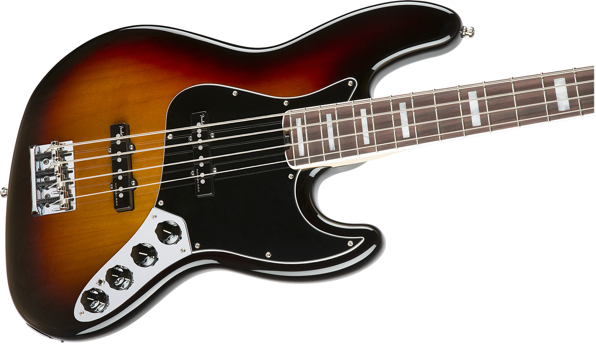 Fender Jazz Bass American Elite 2016 (usa, Rw) - 3-color Sunburst - Solid body electric bass - Variation 3