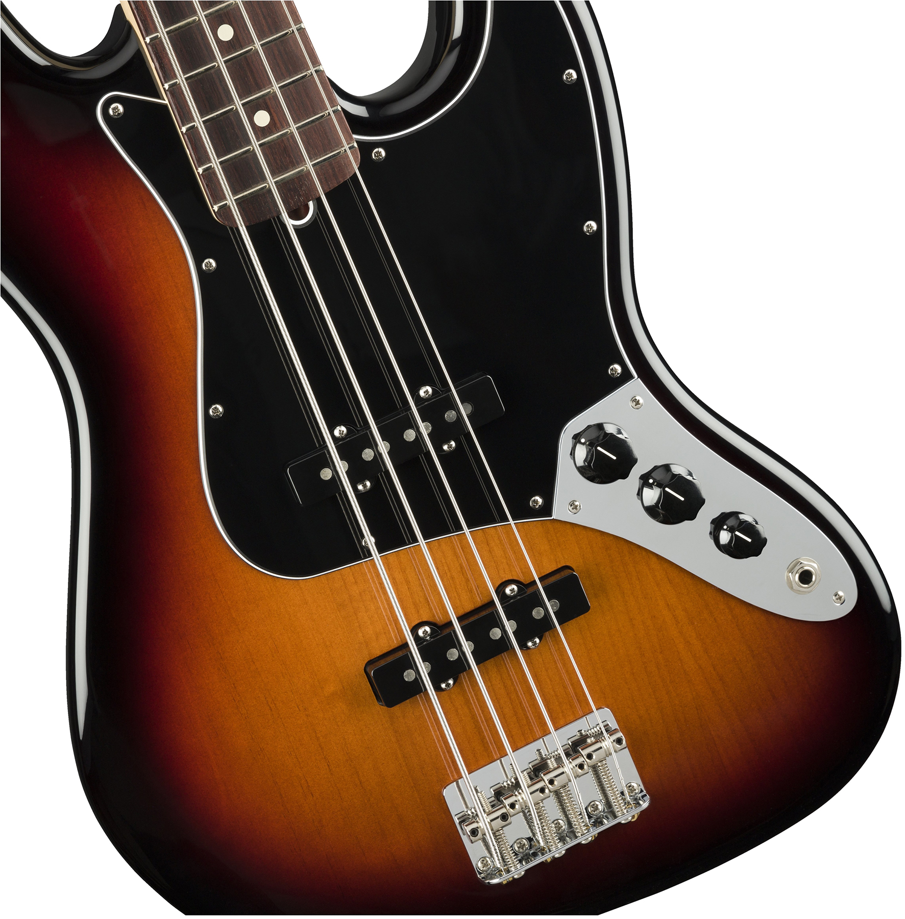 Fender American Performer Jazz Bass (USA, RW) - 3-color sunburst Solid