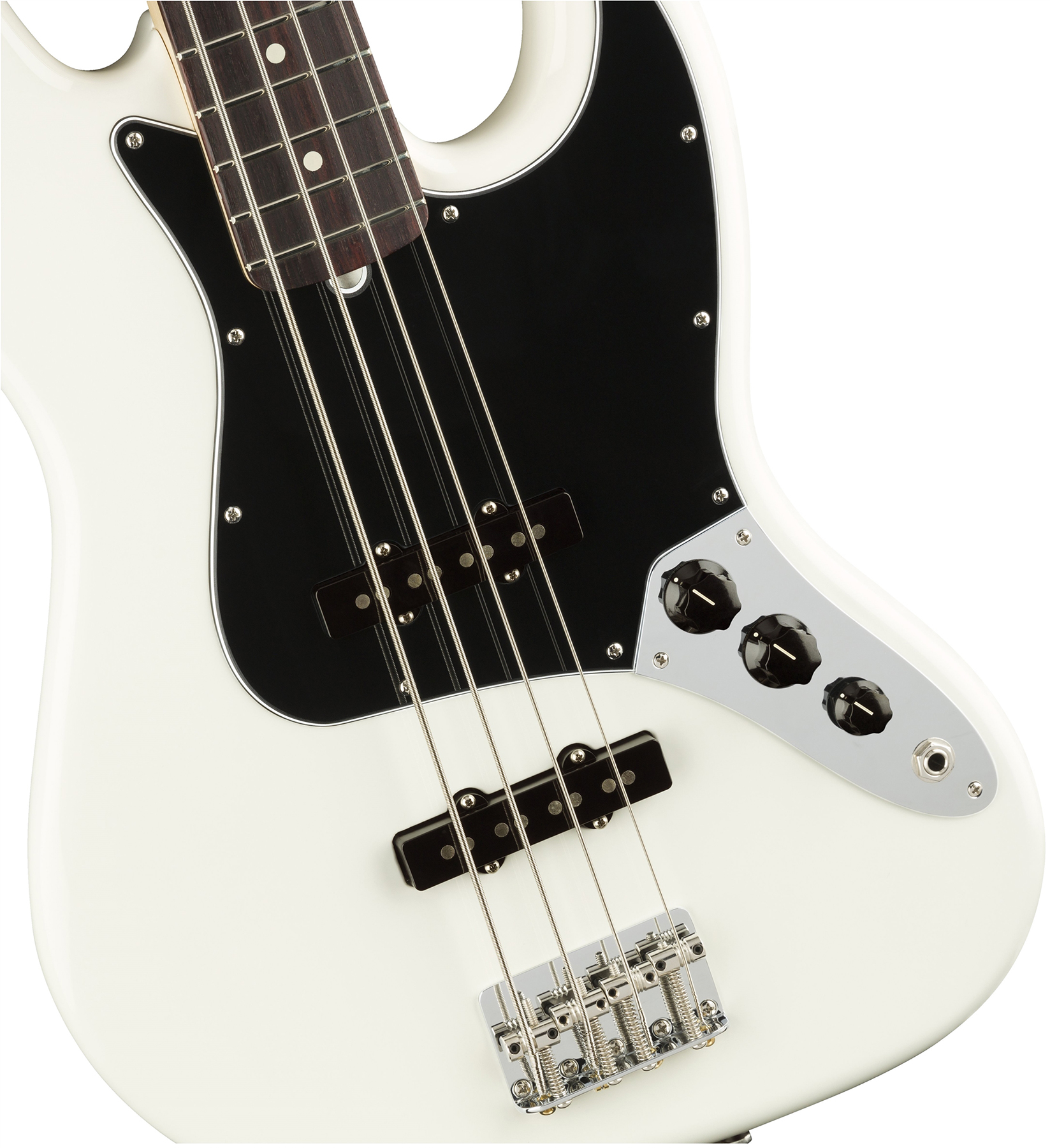 Fender Jazz Bass American Performer Usa Rw - Arctic White - Solid body electric bass - Variation 2