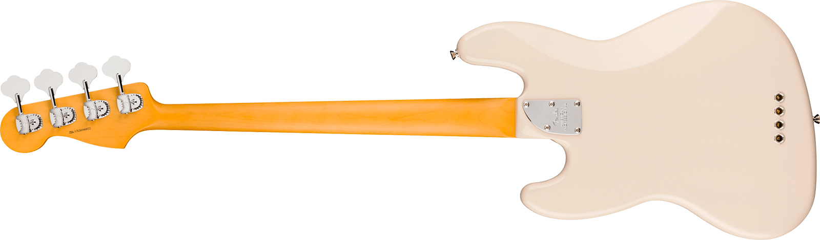 Fender Jazz Bass American Pro. Usa Rw - Olympic White - Solid body electric bass - Variation 1