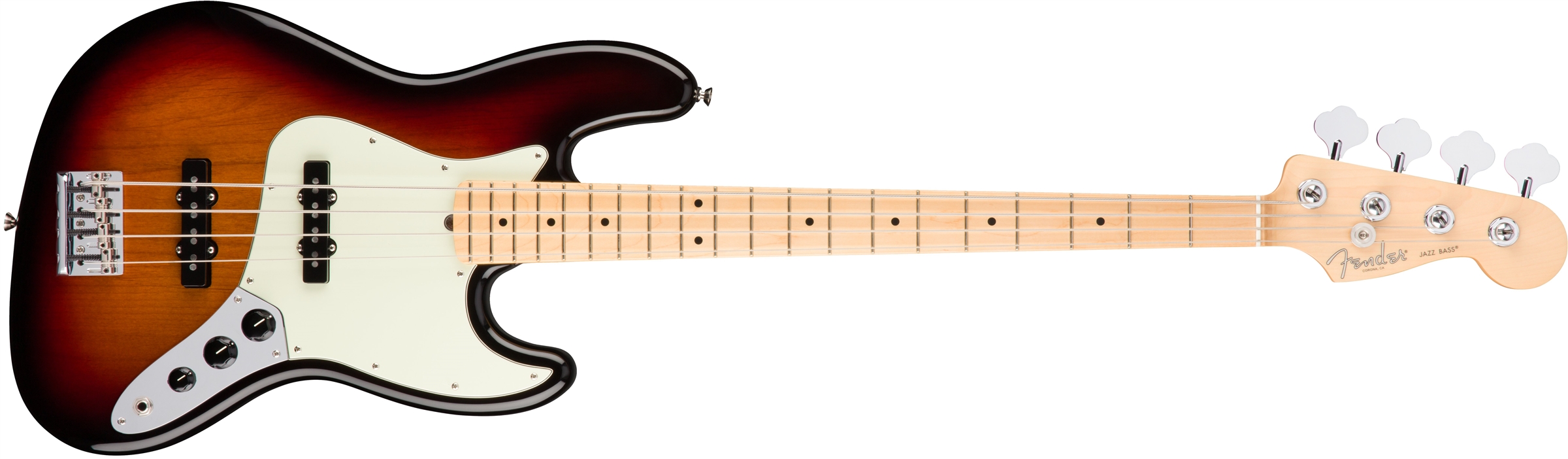 Fender Jazz Bass American Professional 2017 Usa Mn - 3 Tone Sunburst - Solid body electric bass - Variation 1