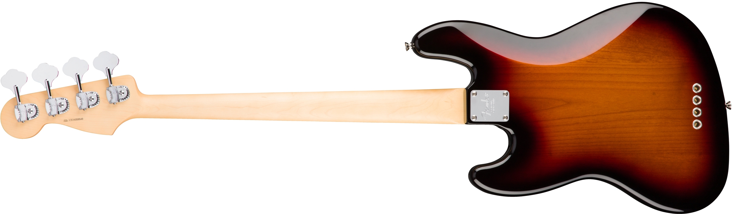 Fender Jazz Bass American Professional 2017 Usa Mn - 3 Tone Sunburst - Solid body electric bass - Variation 2