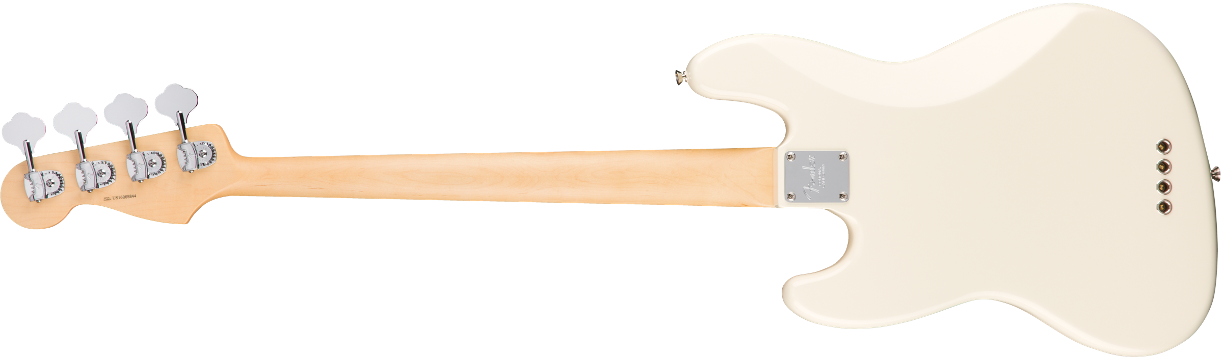 Fender Jazz Bass American Professional 2017 Usa  Mn - Olympic White - Solid body electric bass - Variation 1