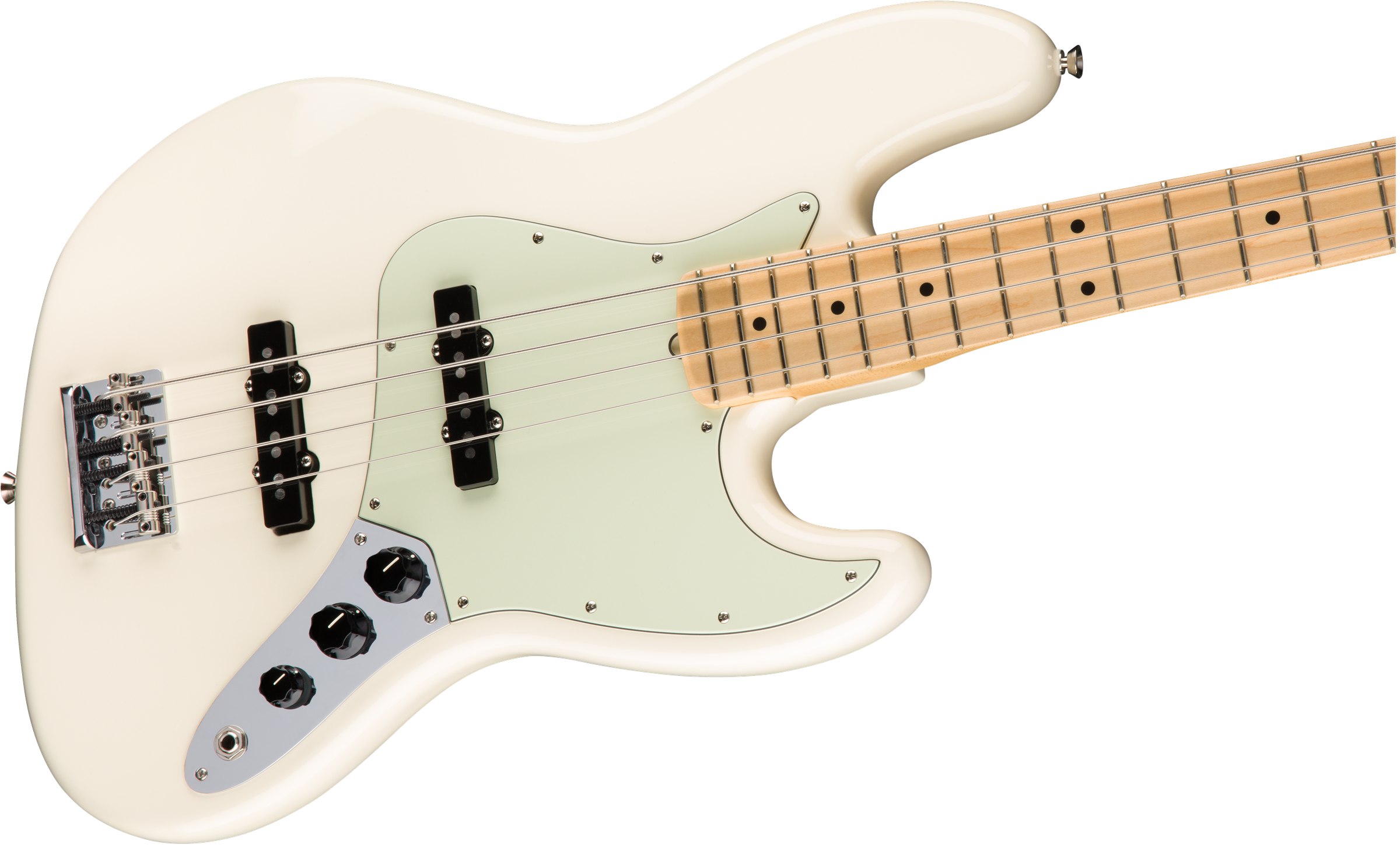 Fender Jazz Bass American Professional 2017 Usa  Mn - Olympic White - Solid body electric bass - Variation 3