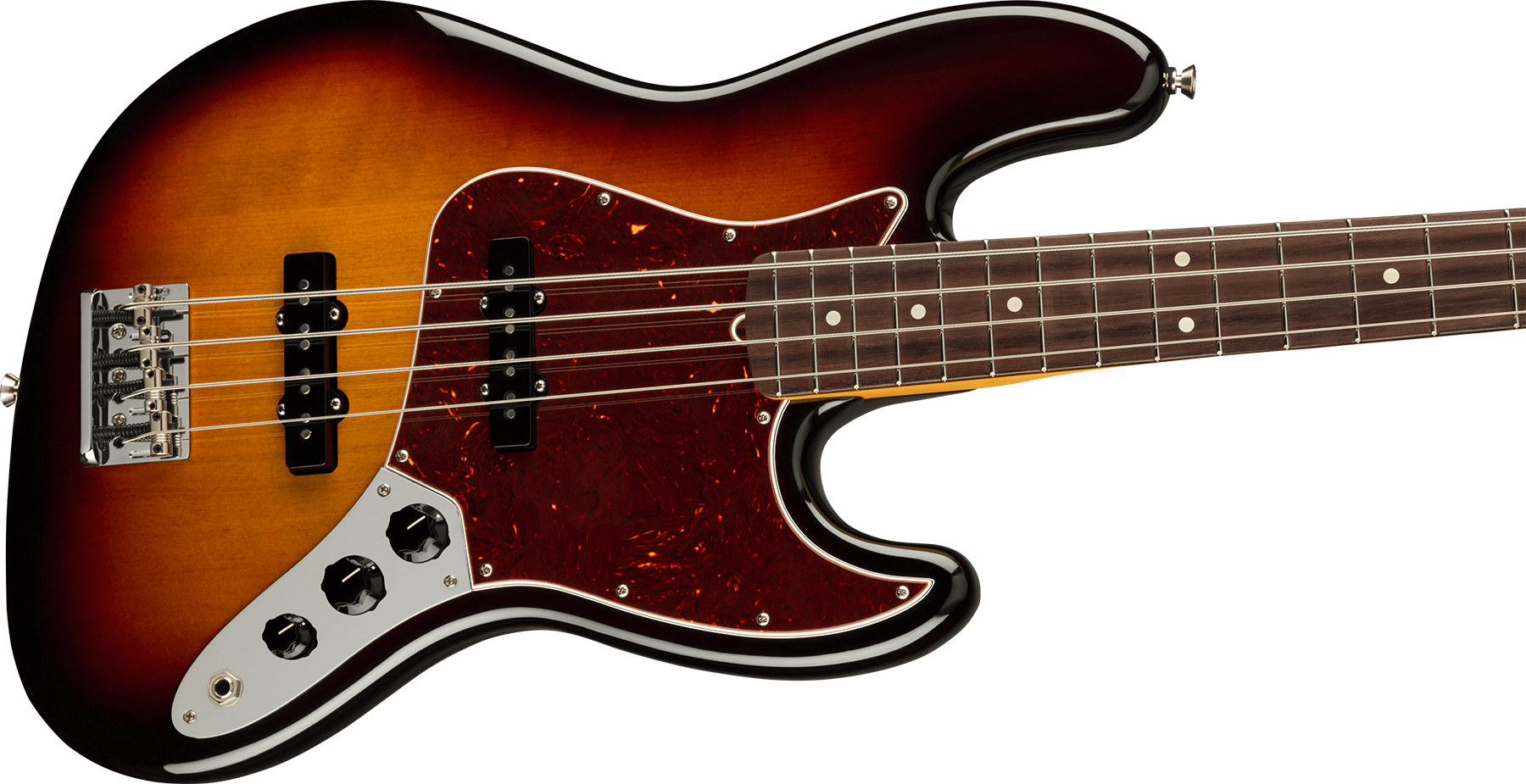 Fender Jazz Bass American Professional Ii Lh Gaucher Usa Rw - 3-color Sunburst - Solid body electric bass - Variation 2