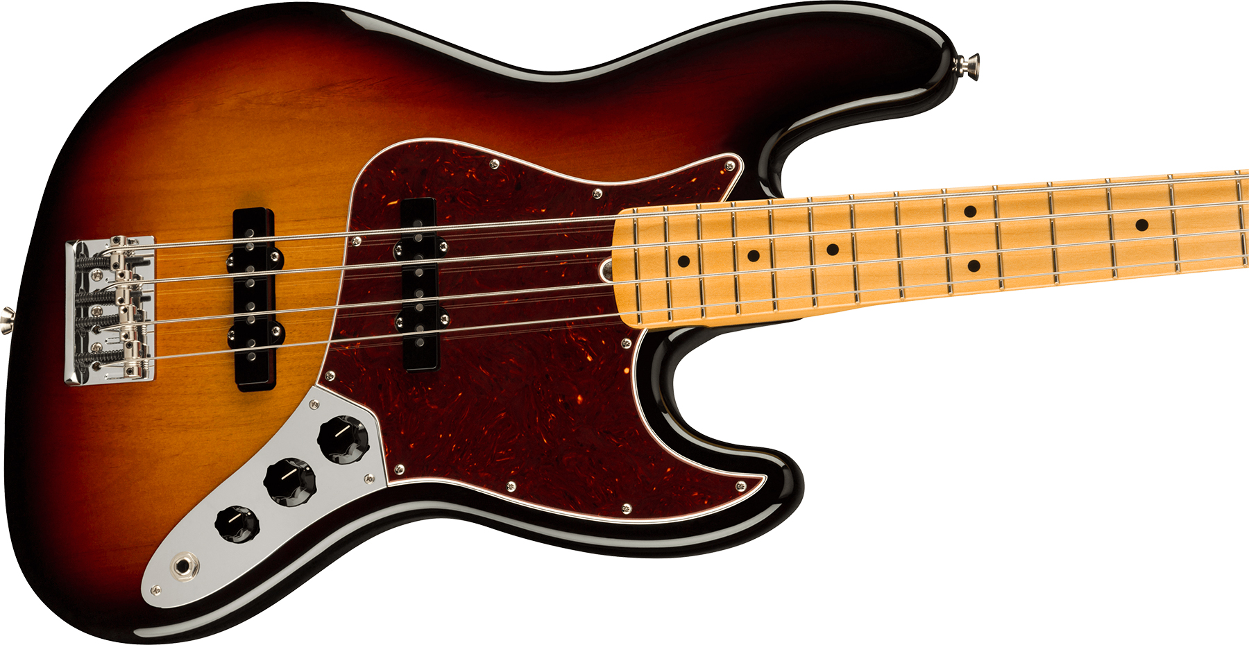 Fender Jazz Bass American Professional Ii Usa Mn - 3-color Sunburst - Solid body electric bass - Variation 2