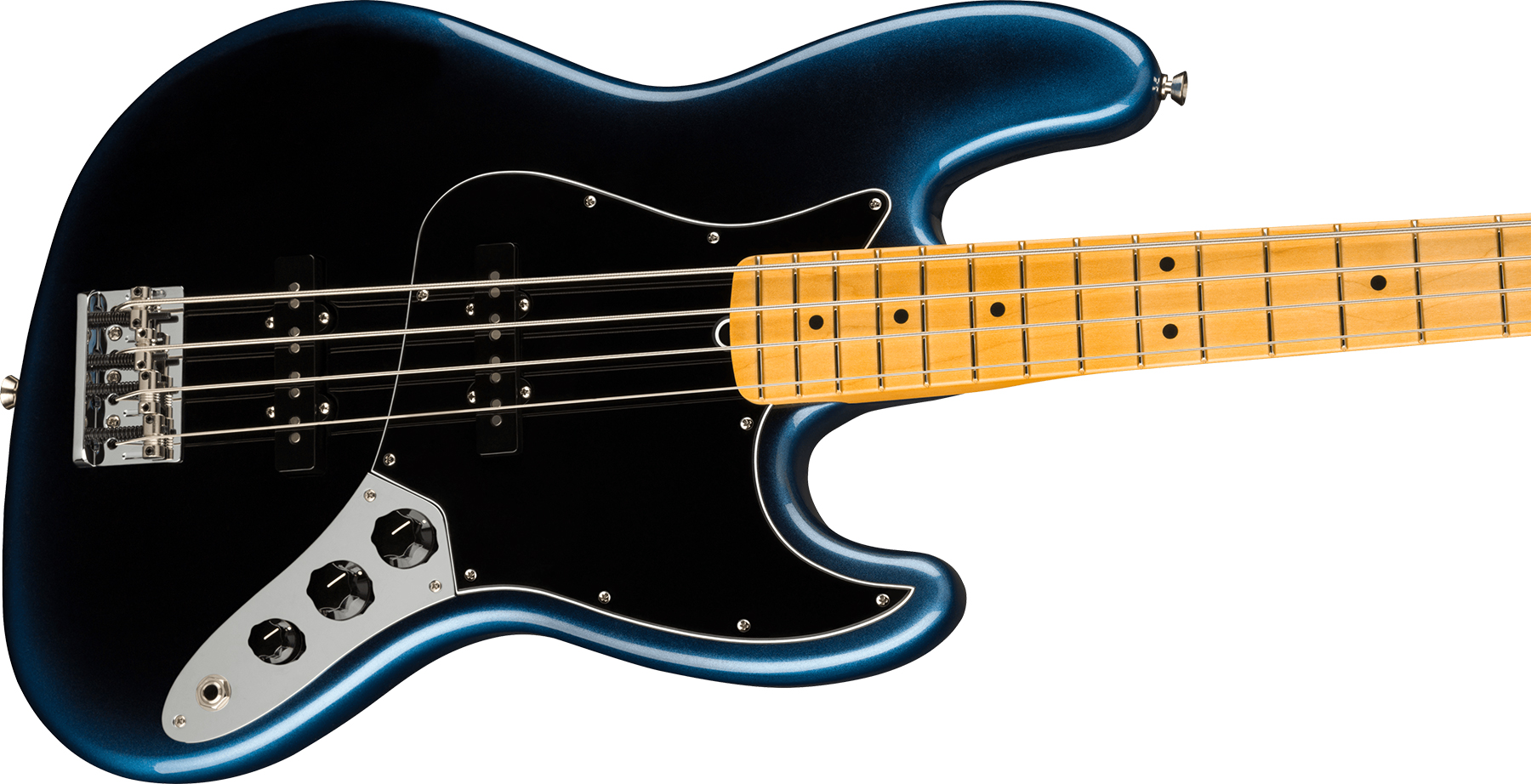 Fender Jazz Bass American Professional Ii Usa Mn - Dark Night - Solid body electric bass - Variation 2