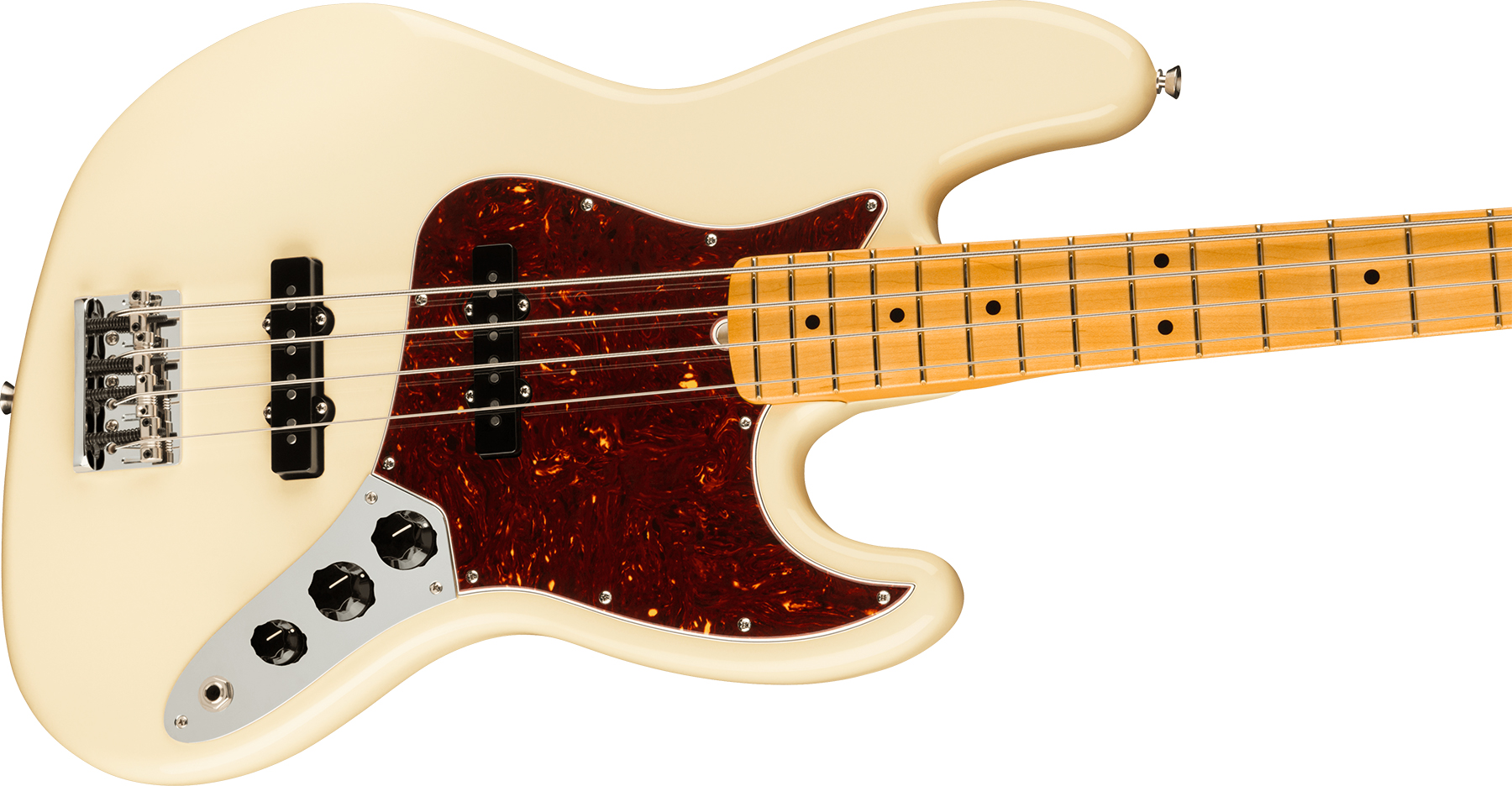 Fender Jazz Bass American Professional Ii Usa Mn - Olympic White - Solid body electric bass - Variation 3