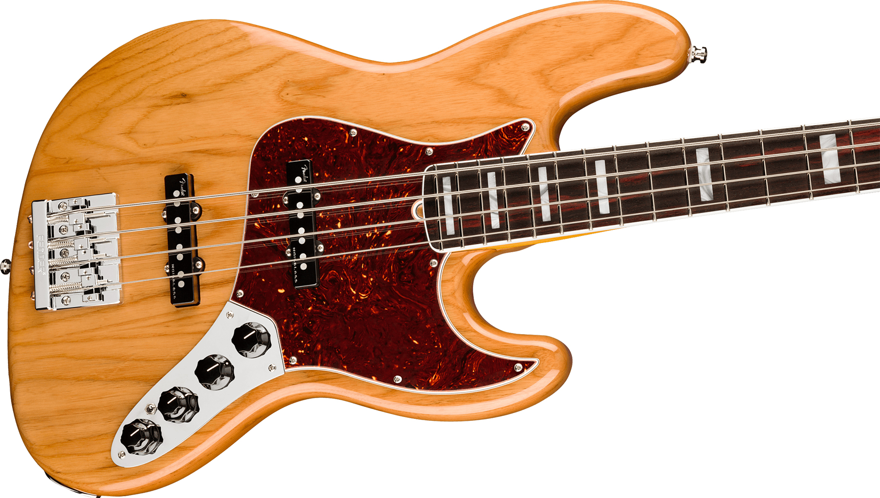 Fender Jazz Bass American Ultra 2019 Usa Rw - Aged Natural - Solid body electric bass - Variation 2