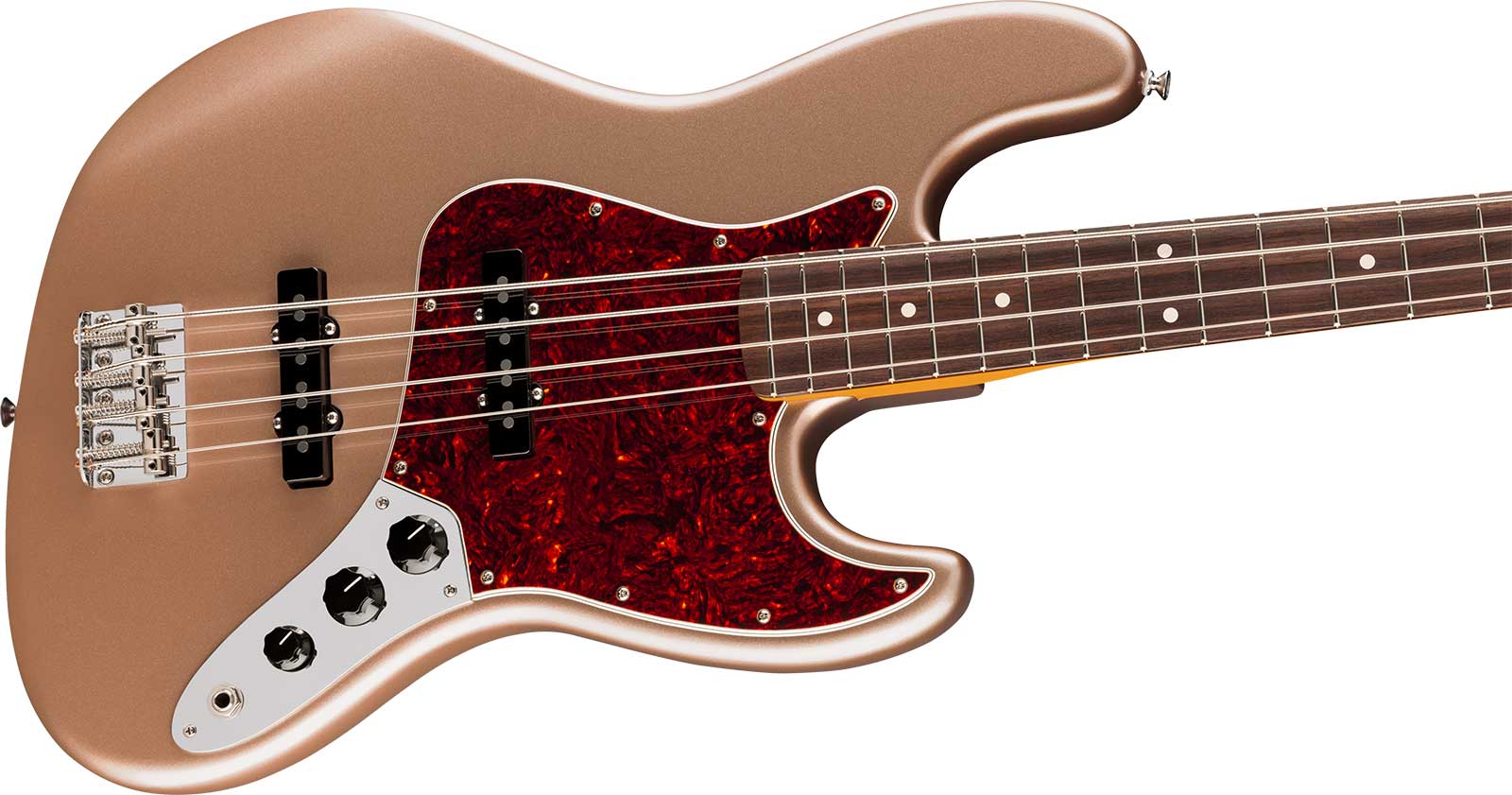Fender Jazz Bass Classic American Professional Usa Rw - Faded Firemist Gold - Solid body electric bass - Variation 2