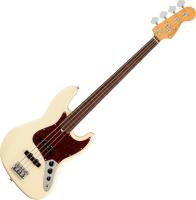 American Professional II Jazz Bass Fretless (USA, RW) - olympic white