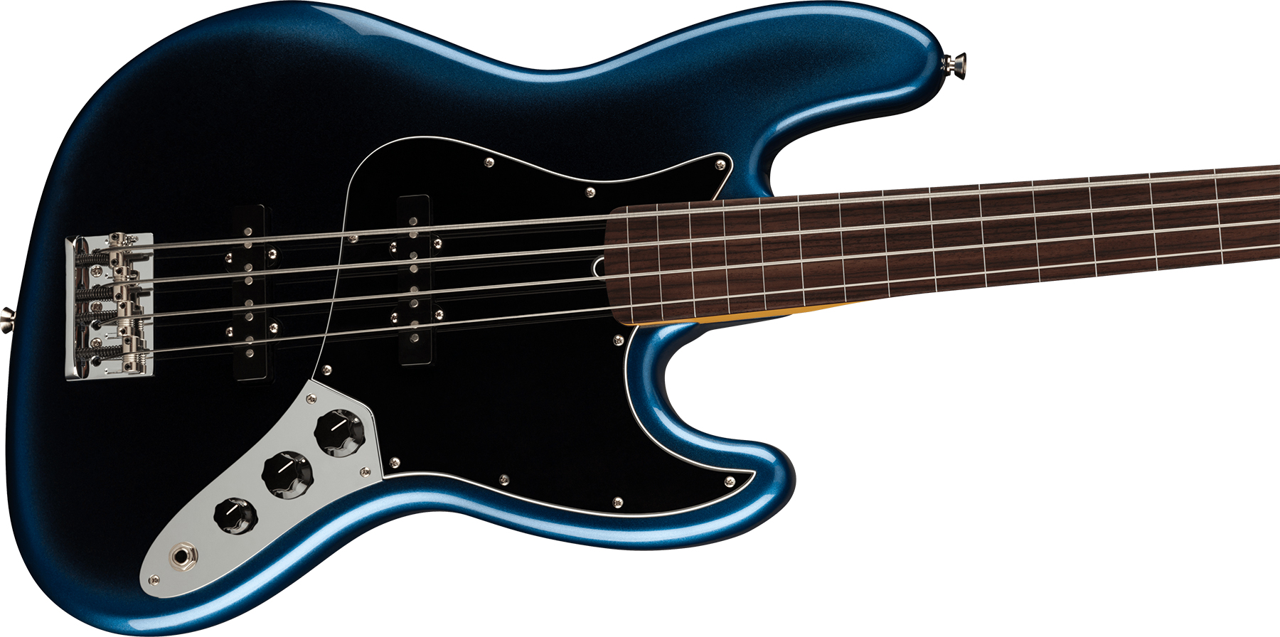 Fender Jazz Bass Fretless American Professional Ii Usa Rw - Dark Night - Solid body electric bass - Variation 2
