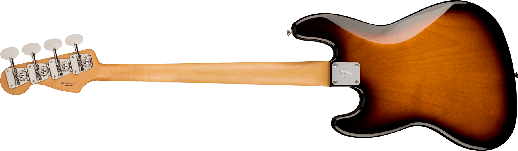 Fender Jazz Bass Gold Foil Ltd Mex Eb - 2-color Sunburst - Solid body electric bass - Variation 1