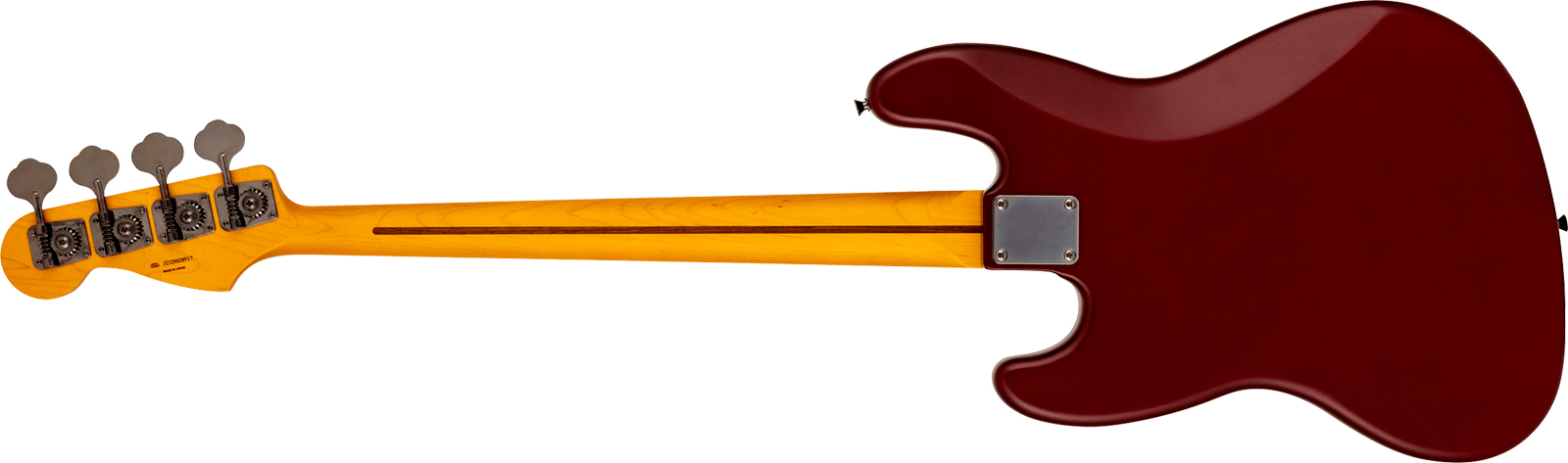 Fender Jazz Bass Hybrid Ii Mij Ltd Jap Rw - Matte Inferno Red - Solid body electric bass - Variation 1