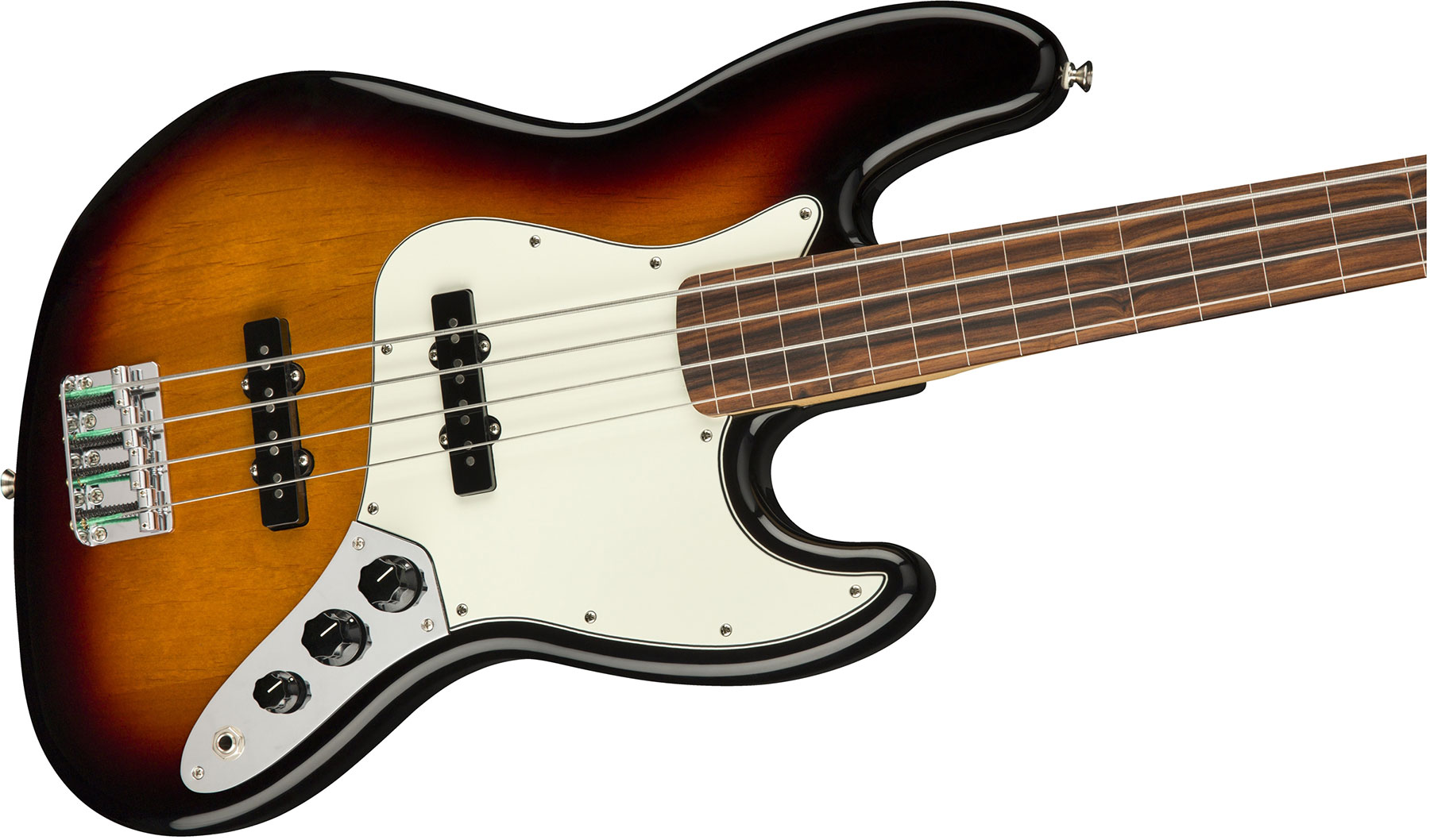 Fender Jazz Bass Player Fretless Mex Pf - 3-color Sunburst - Solid body electric bass - Variation 2