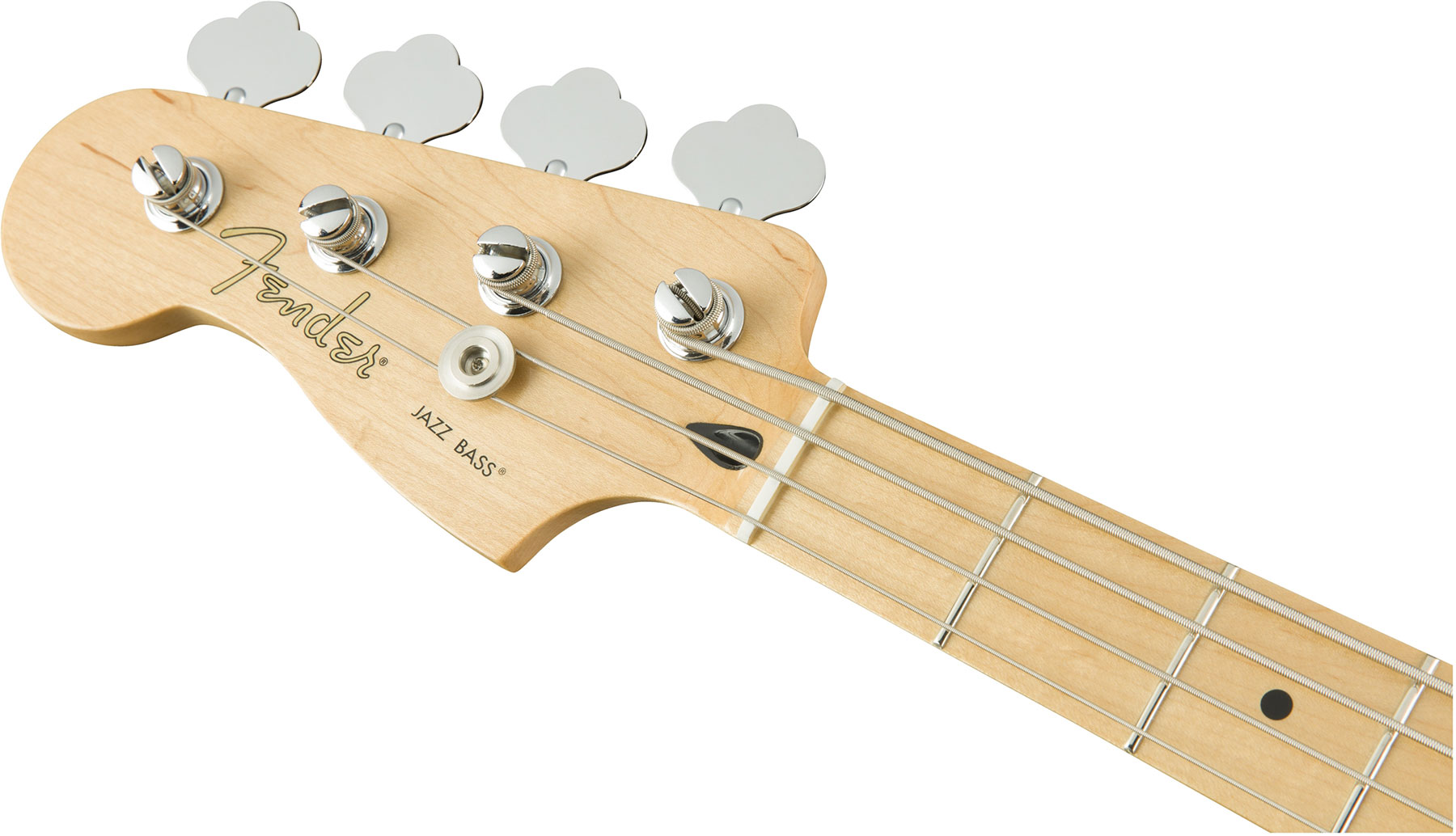 Fender Jazz Bass Player Lh Gaucher Mex Mn - Polar White - Solid body electric bass - Variation 3