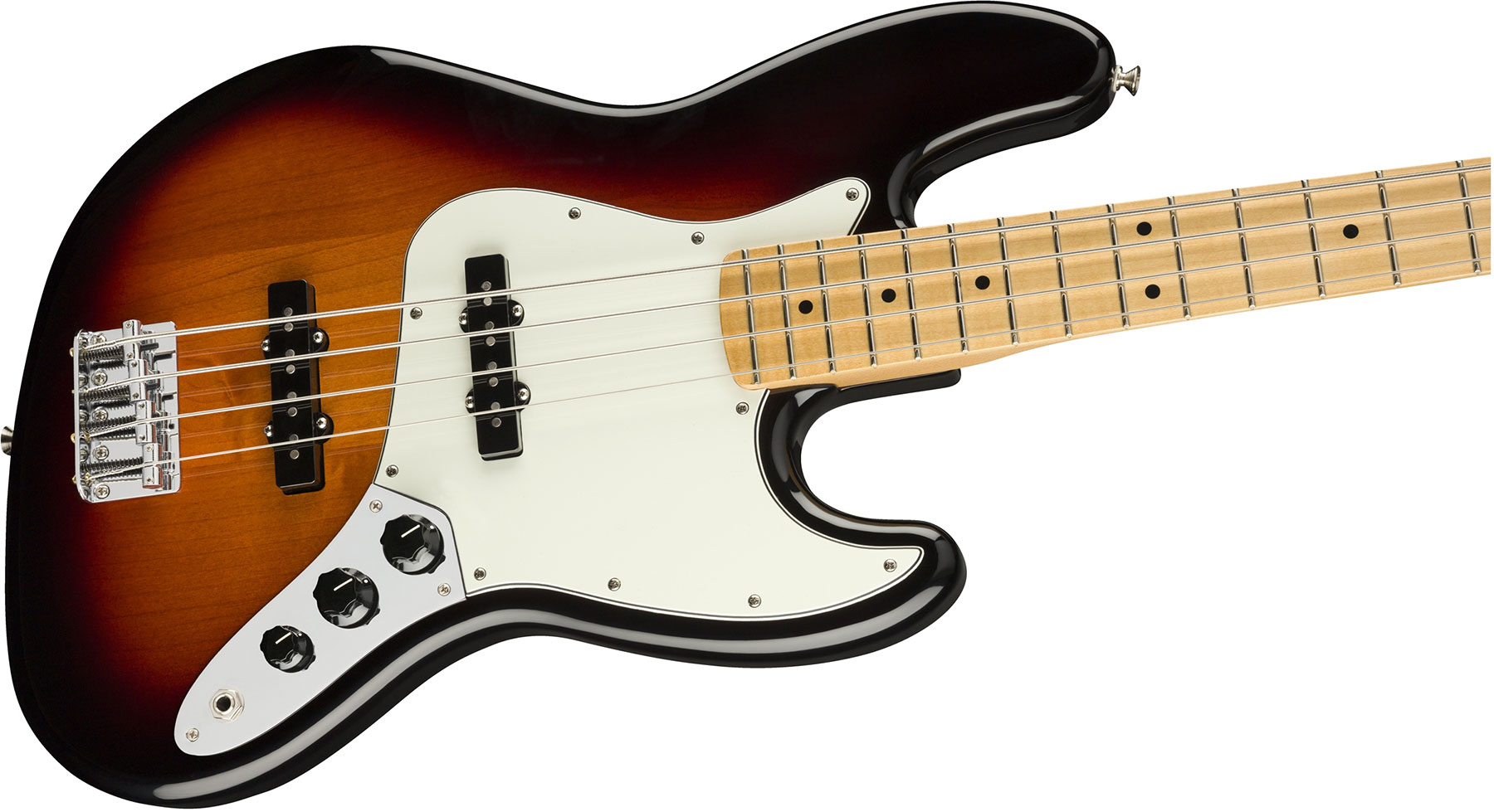 Fender Jazz Bass Player Mex Mn - 3-color Sunburst - Solid body electric bass - Variation 2