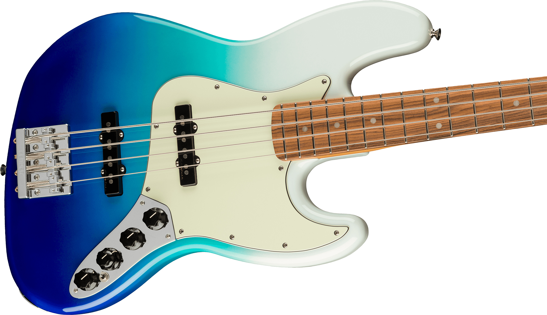 Fender Jazz Bass Player Plus Mex Active Pf - Belair Blue - Solid body electric bass - Variation 2