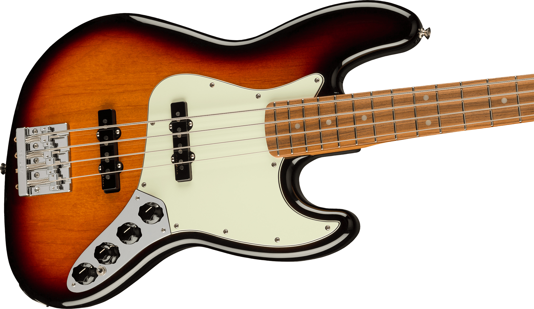 Fender Jazz Bass Player Plus Mex Active Pf - 3-color Sunburst - Solid body electric bass - Variation 2