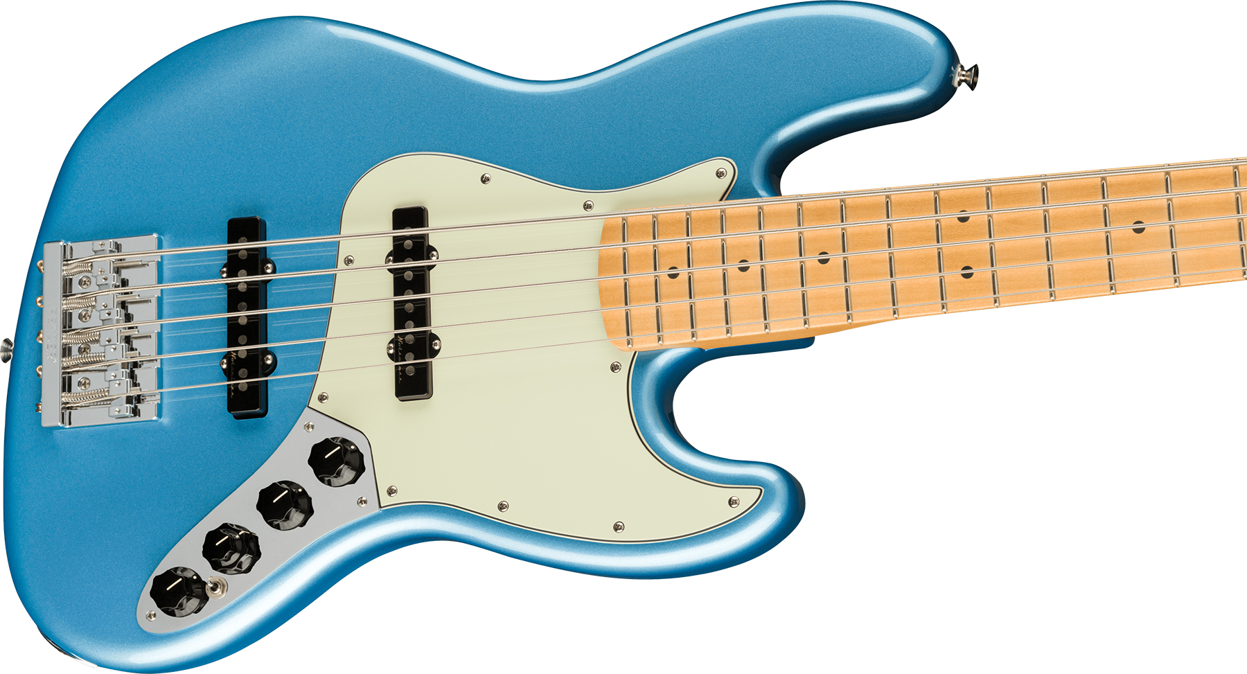 Fender Jazz Bass Player Plus V Mex 5c Active Mn - Opal Spark - Solid body electric bass - Variation 2